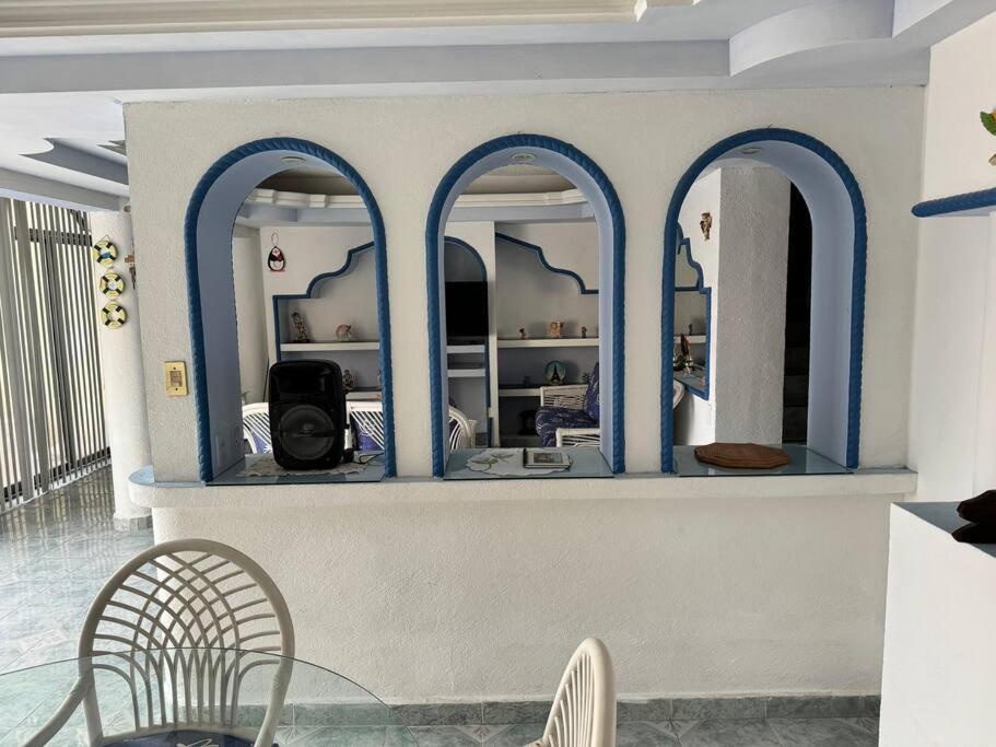 Blue Coast With Pool And Ocean View 10 To 35 P Villa Акапулко Екстериор снимка
